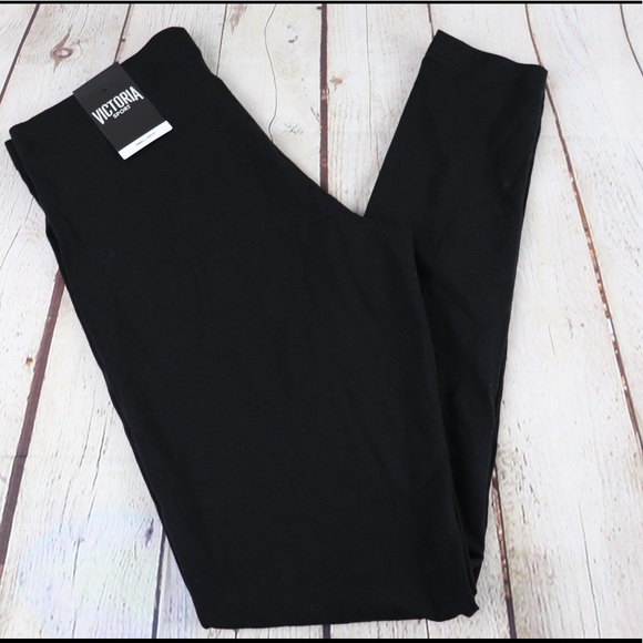Victoria's Secret Pants - VS Sport Anytime Cotton Leggings Black
